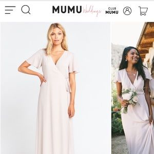 Show Me Your Mumu Noelle Flutter Wrap Dress